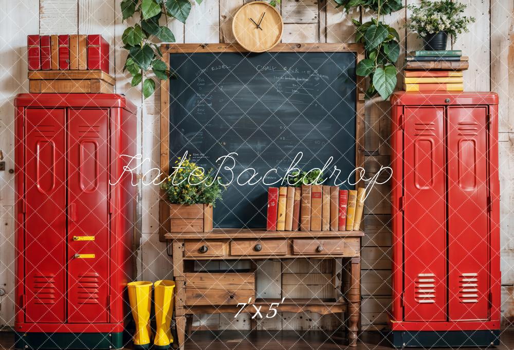 ⚡On Sale - Kate Back to School Child Books Map Combination Backdrop - Image 7