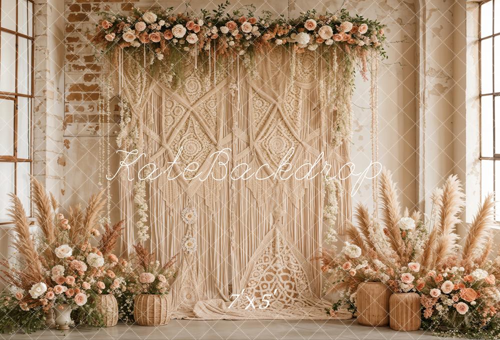 ⚡On Sale - Kate Boho Beige Combination Backdrop - Image 7
