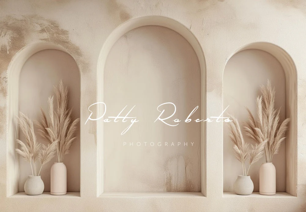 ⚡On Sale - Kate Simple Beige Arch Combination Backdrop - Image 3