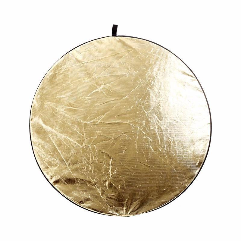 2-In-1 Light Round Photography Reflector Studio Photo Disc 24" 60Cm - Image 2