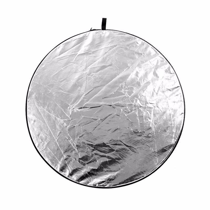 2-In-1 Light Round Photography Reflector Studio Photo Disc 24" 60Cm - Image 3
