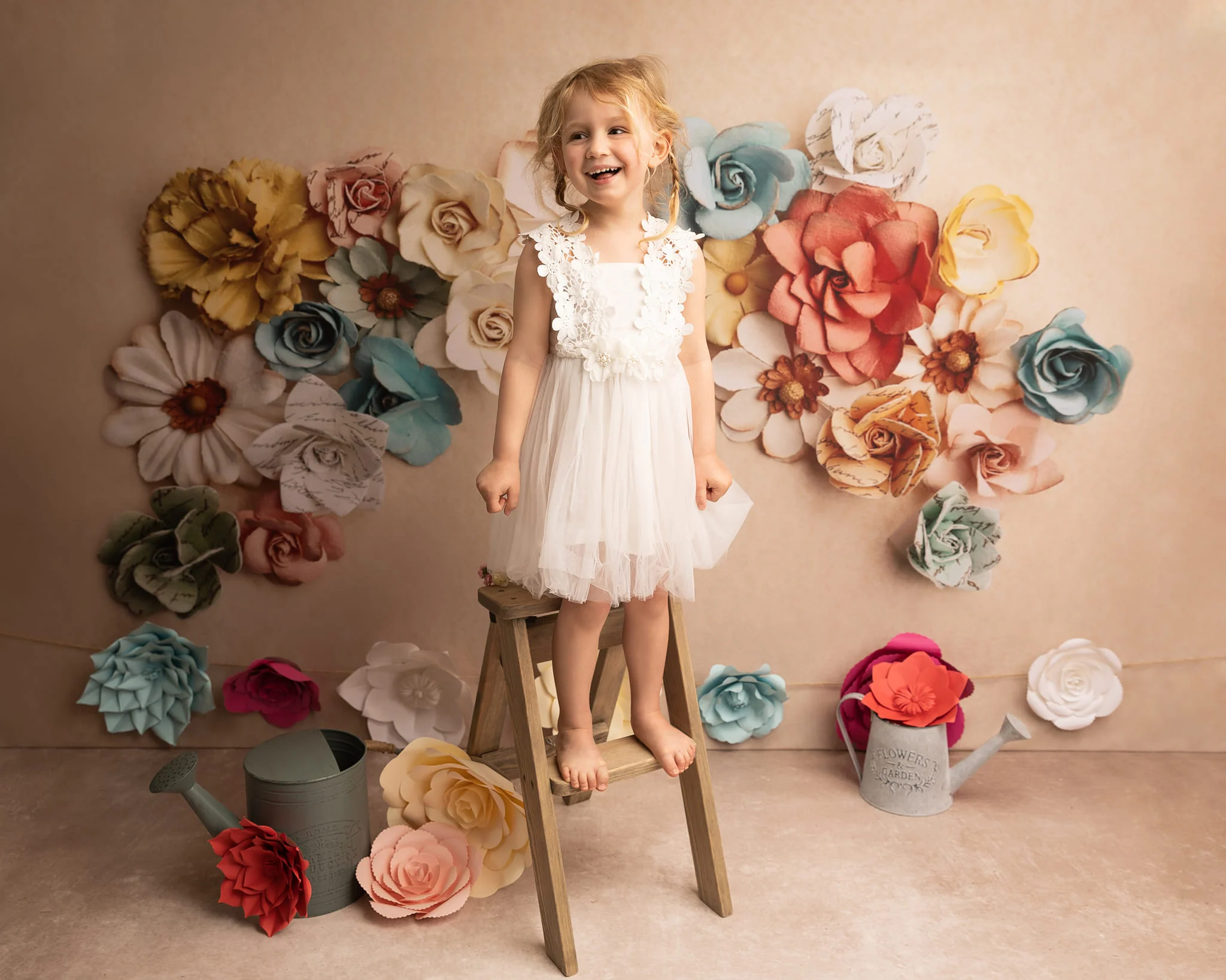 Kate 3D Wall flowers backdrop for Photography Designed by Melissa King