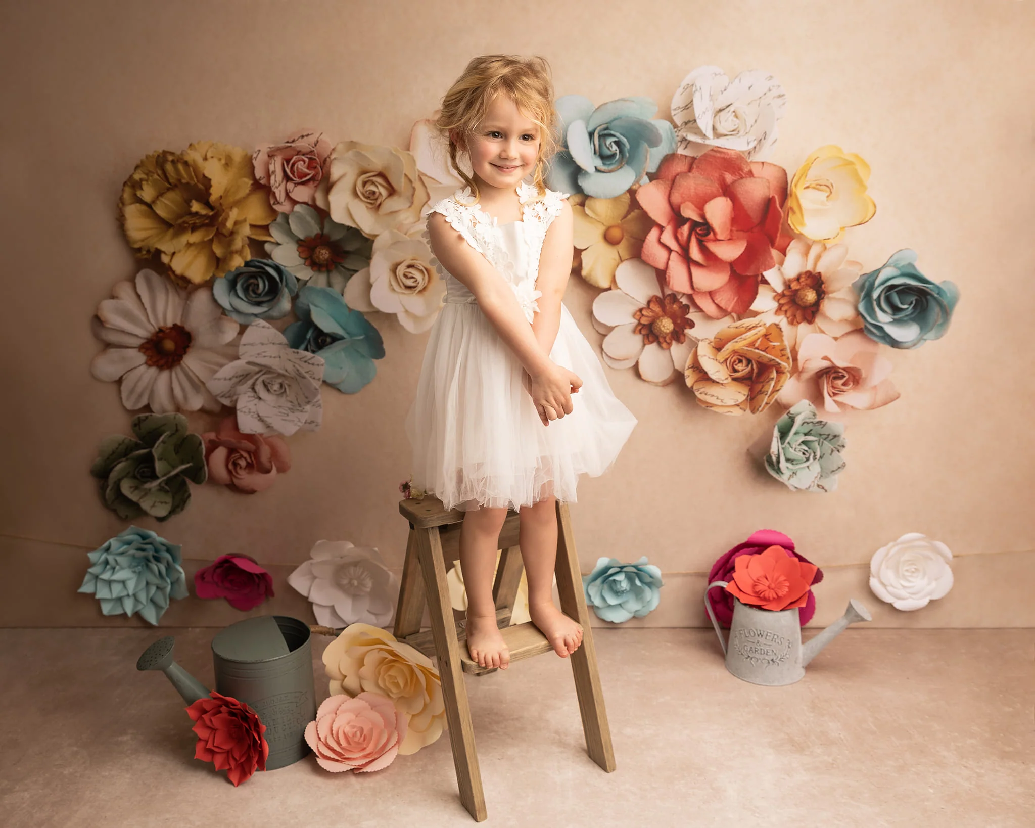 Kate 3D Wall flowers backdrop for Photography Designed by Melissa King - Image 4