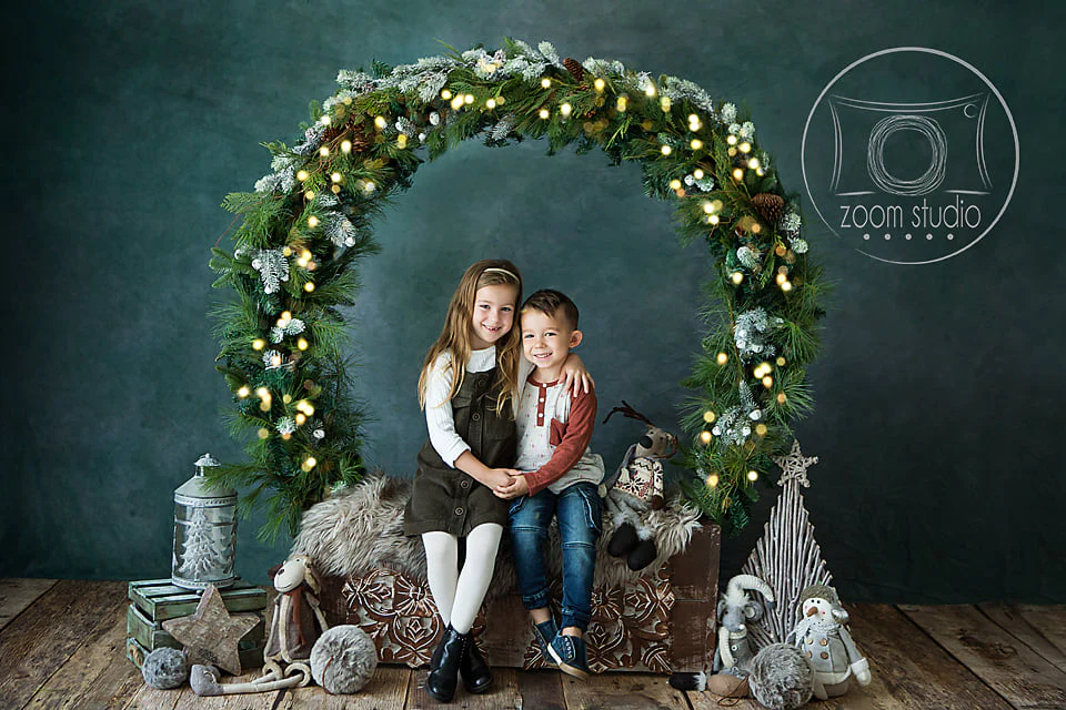 Kate Abstract Origin Teal Color Textured Backdrop Designed By Pine Park Collection - Image 3
