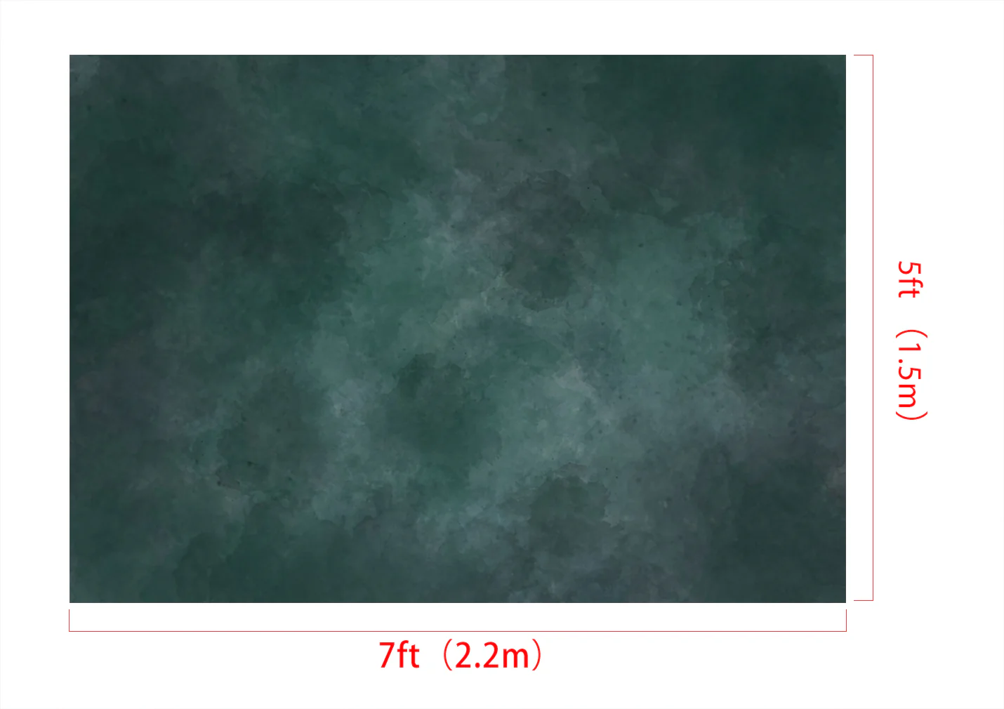 Kate Abstract Origin Teal Color Textured Backdrop Designed By Pine Park Collection - Image 6