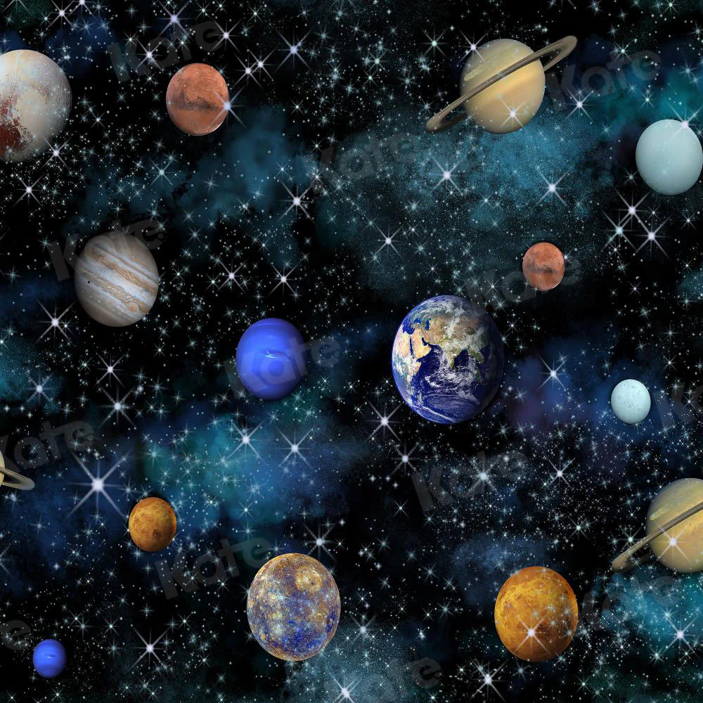 Kate Universe Space Backdrop Asteroid Stars Designed by GQ - Image 4