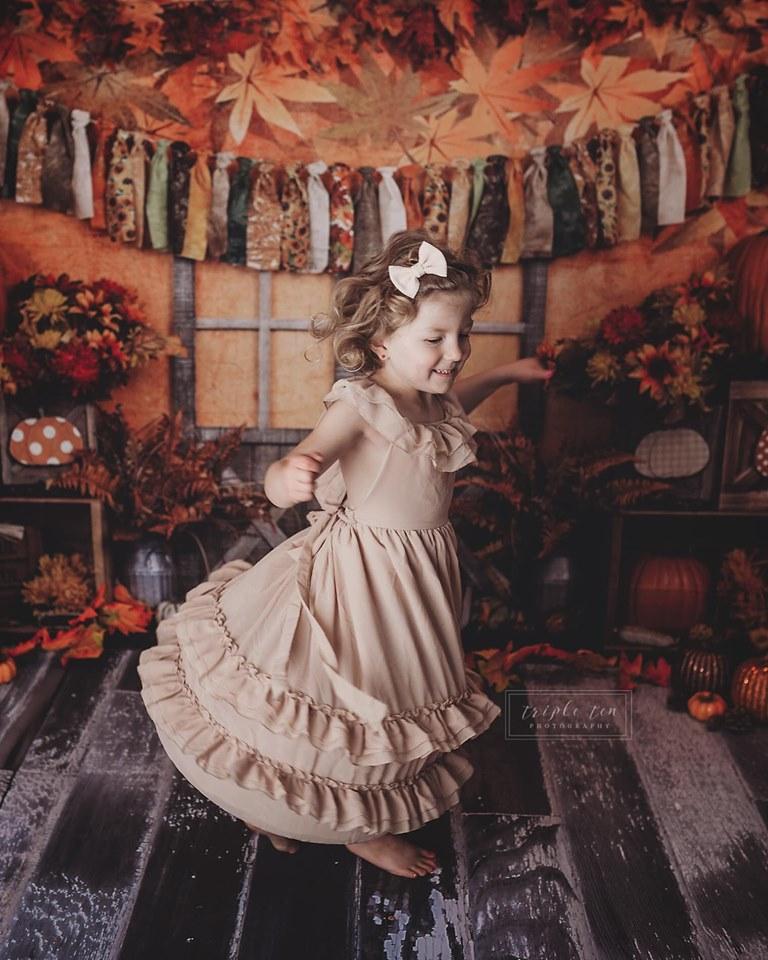 Kate Autumn Harvest Thanksgiving Backdrop - Image 9