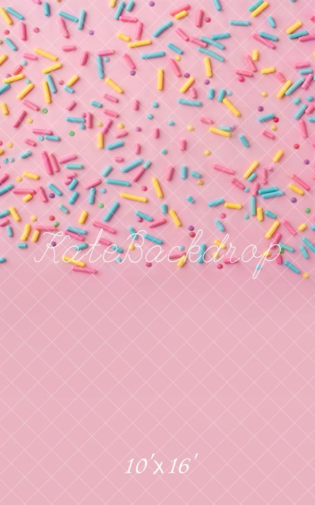 Kate Sweep Pink Sprinkles Pattern Backdrop Designed by Kate Image - Image 3