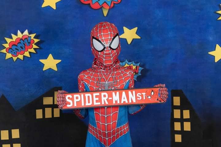 Kate Boom Super Hero Backdrop Designed by Arica Kirby - Image 2