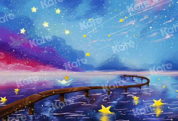 Kate Cake Smash Dream Starry Galaxy Backdrop for Photography - Image 2