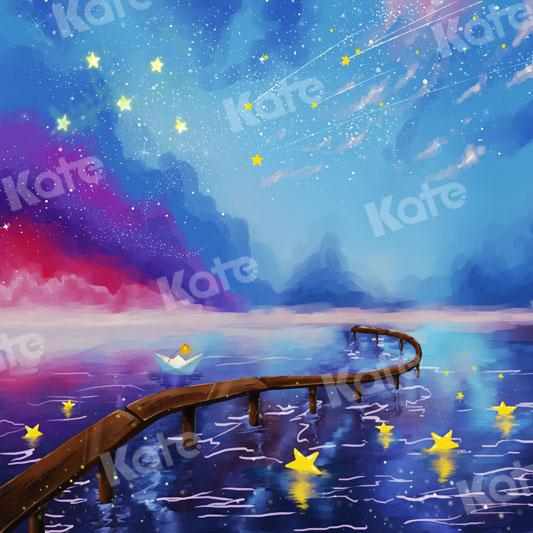 Kate Cake Smash Dream Starry Galaxy Backdrop for Photography - Image 4