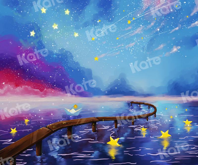 Kate Cake Smash Dream Starry Galaxy Backdrop for Photography - Image 5