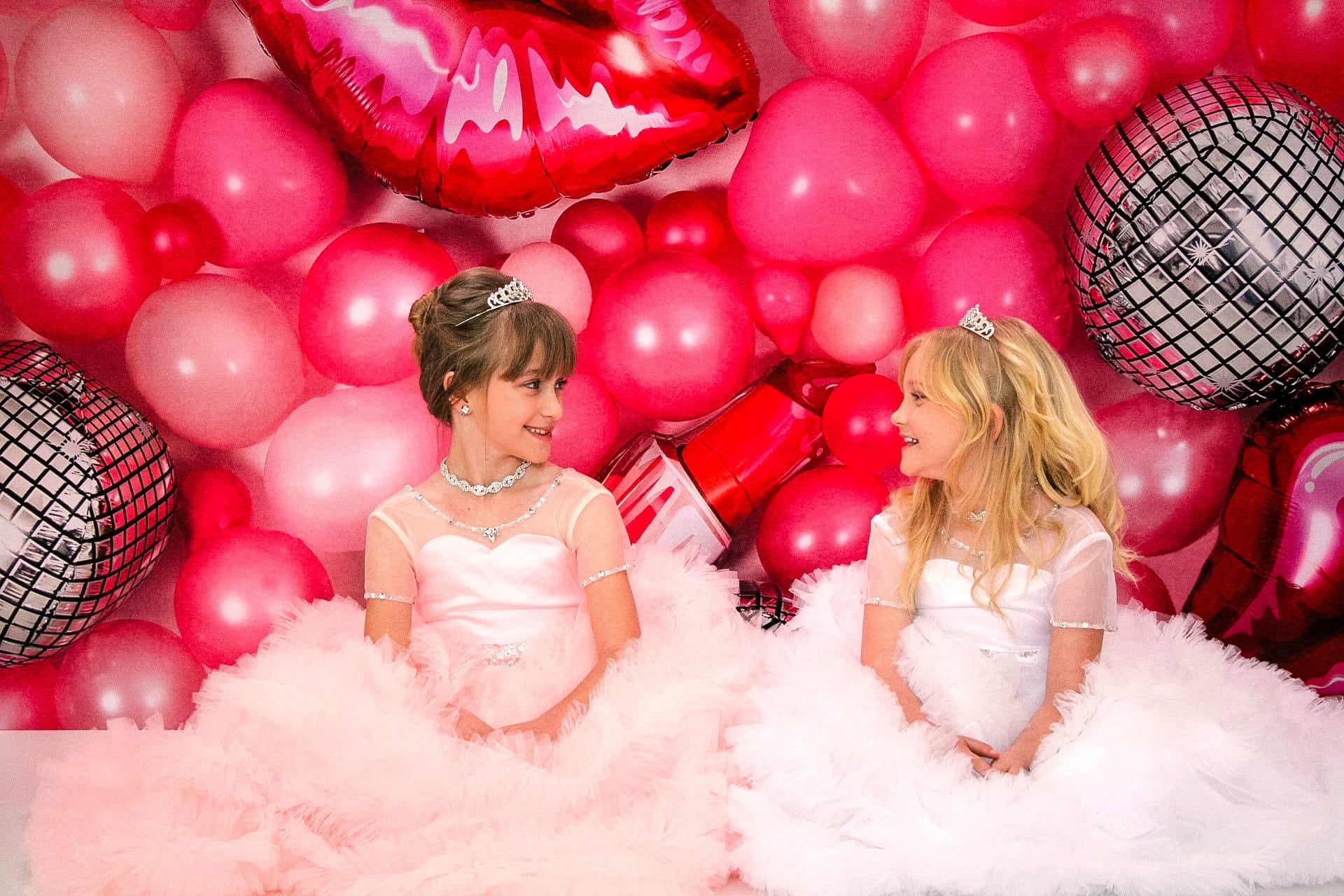 Kate Cake Smash Pink Doll Backdrop Designed by Emetselch - Image 5