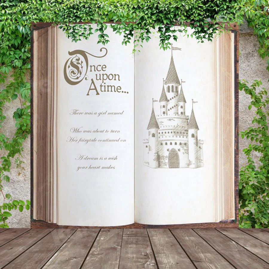 Kate Fairy Tale Backdrop Castle Book Story Designed By JS Photography - Image 2