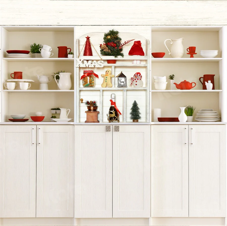 Kate Christmas Kitchen Chef Backdrop Designed By JS Photography - Image 3