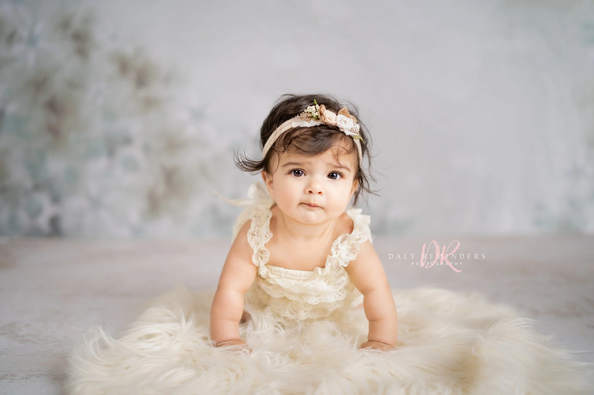 Kate Green flower fine art backdrop +texture floor mat - Image 4