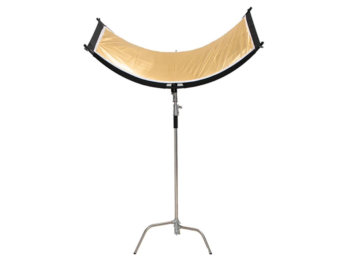 Curved Shape Large Light Reflector for Photo Studio(Gold& Silver White&Black) - Image 3
