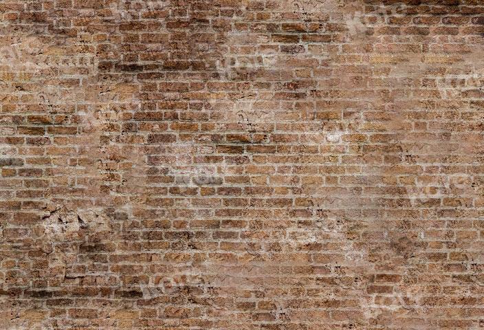 Kate Earthy Yellow Brick Wall Backdrop for Photography - Image 3