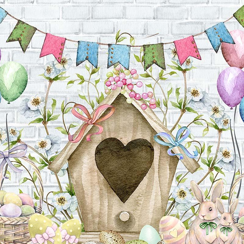 Kate Easter Bunny Egg Backdrop Designed by GQ - Image 4