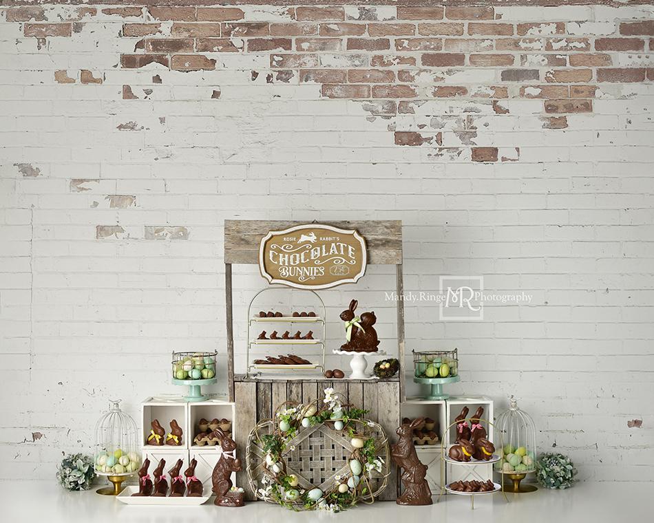 Kate Easter Chocolate Bunnies Backdrop Designed by Mandy Ringe Photography - Image 6