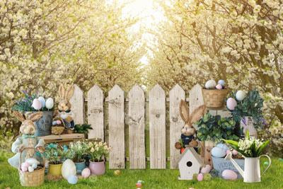 Kate Easter/spring Garden Cherry Blossom Backdrop Designed By JS Photography - Image 3