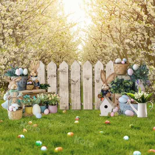 Kate Easter/spring Garden Cherry Blossom Backdrop Designed By JS Photography - Image 4