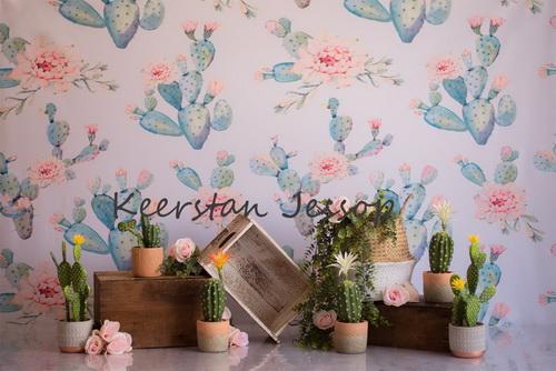 Kate Emmas Cactus Children Backdrop Designed by Keerstan Jessop - Image 2
