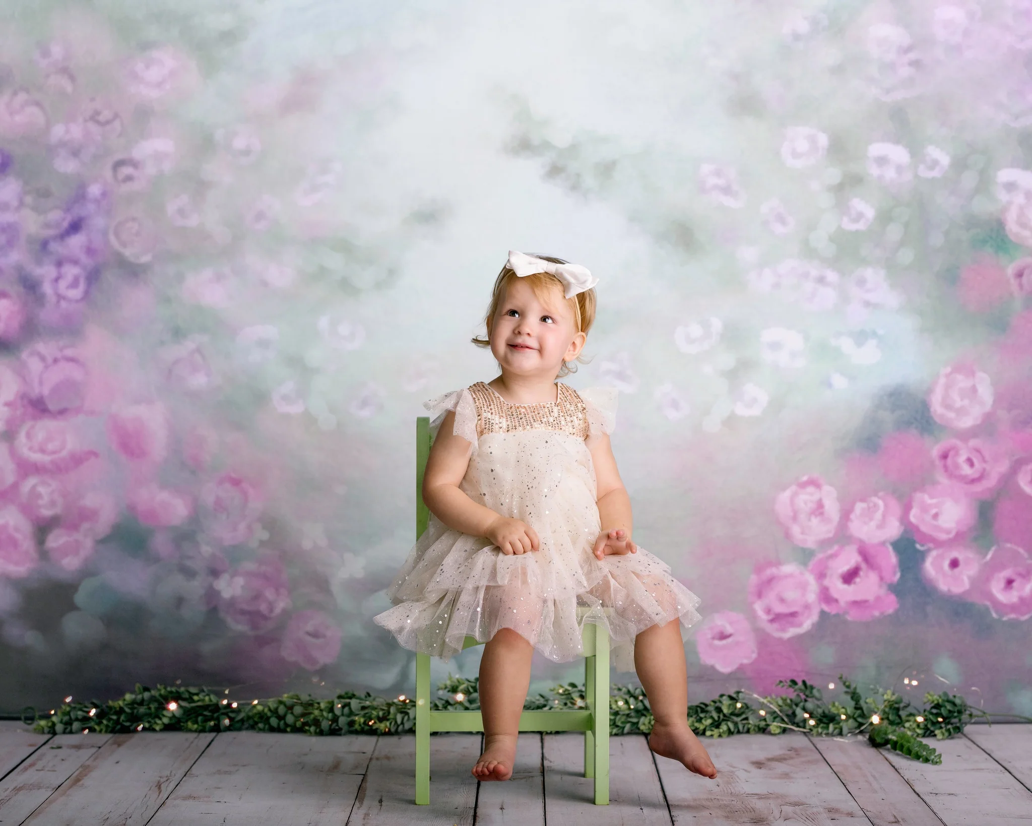 Kate Fine Art Blurry Flowers Bush Backdrop for Photography - Image 4