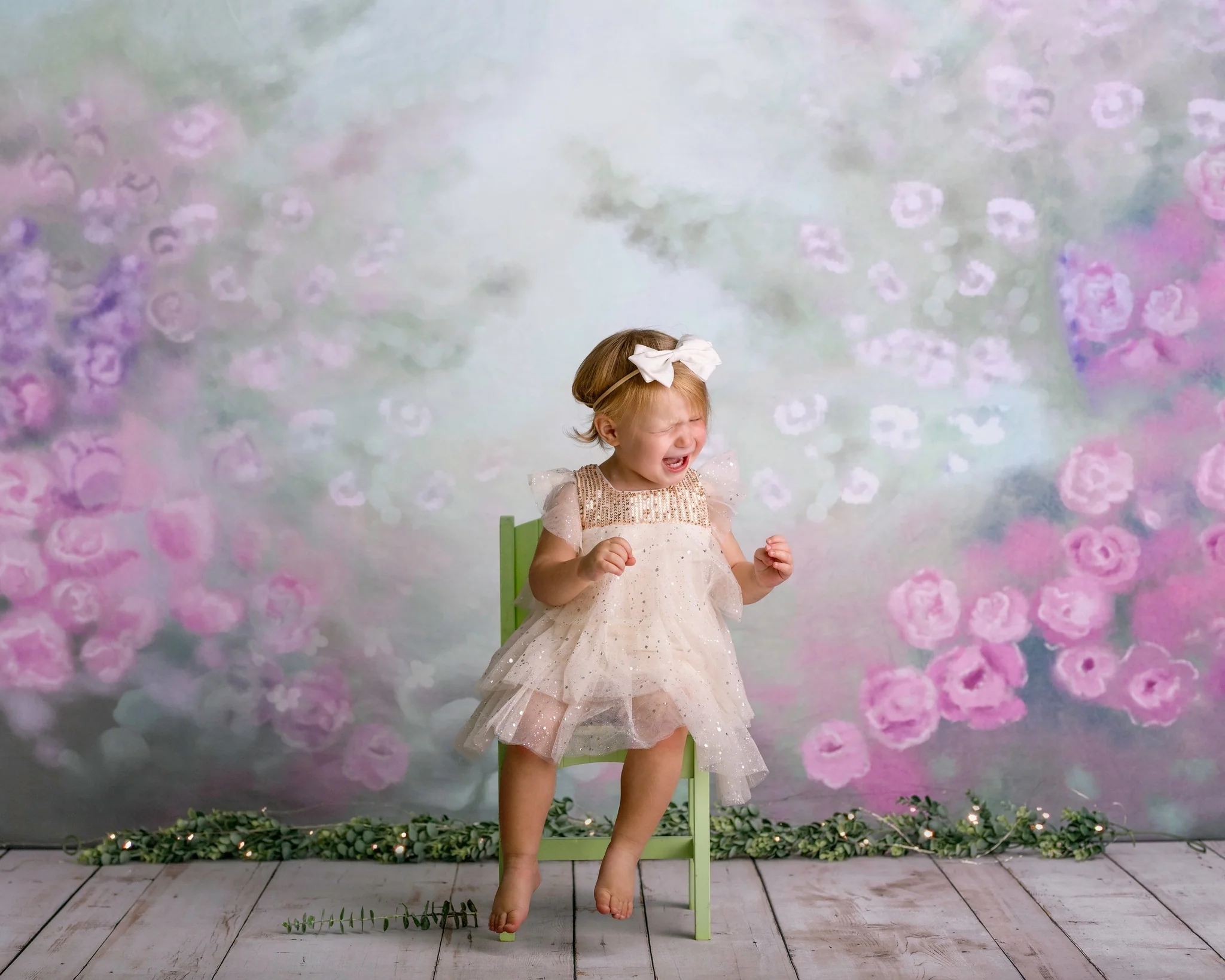 Kate Fine Art Blurry Flowers Bush Backdrop for Photography - Image 7
