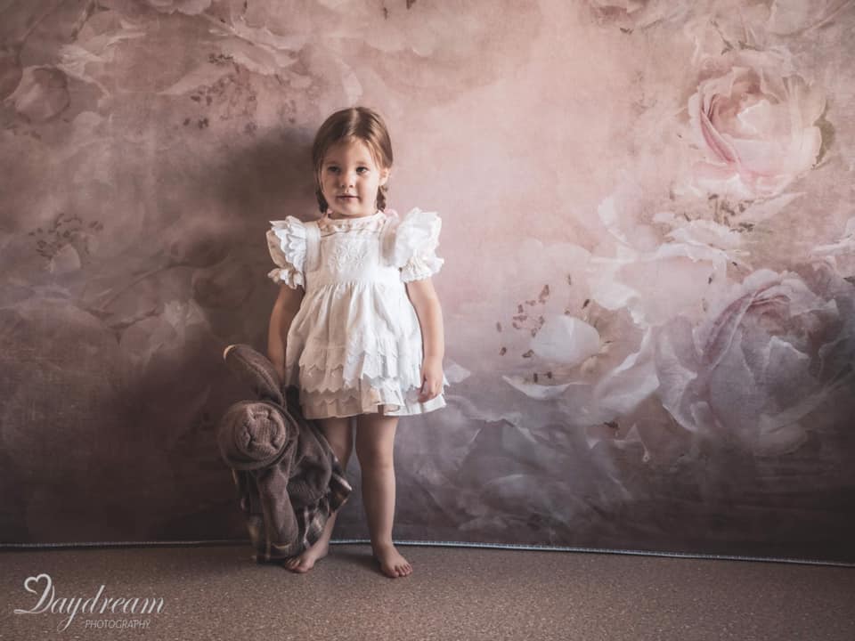 Kate Pink Fine Art Blurry Flowers Backdrop Designed by GQ - Image 7