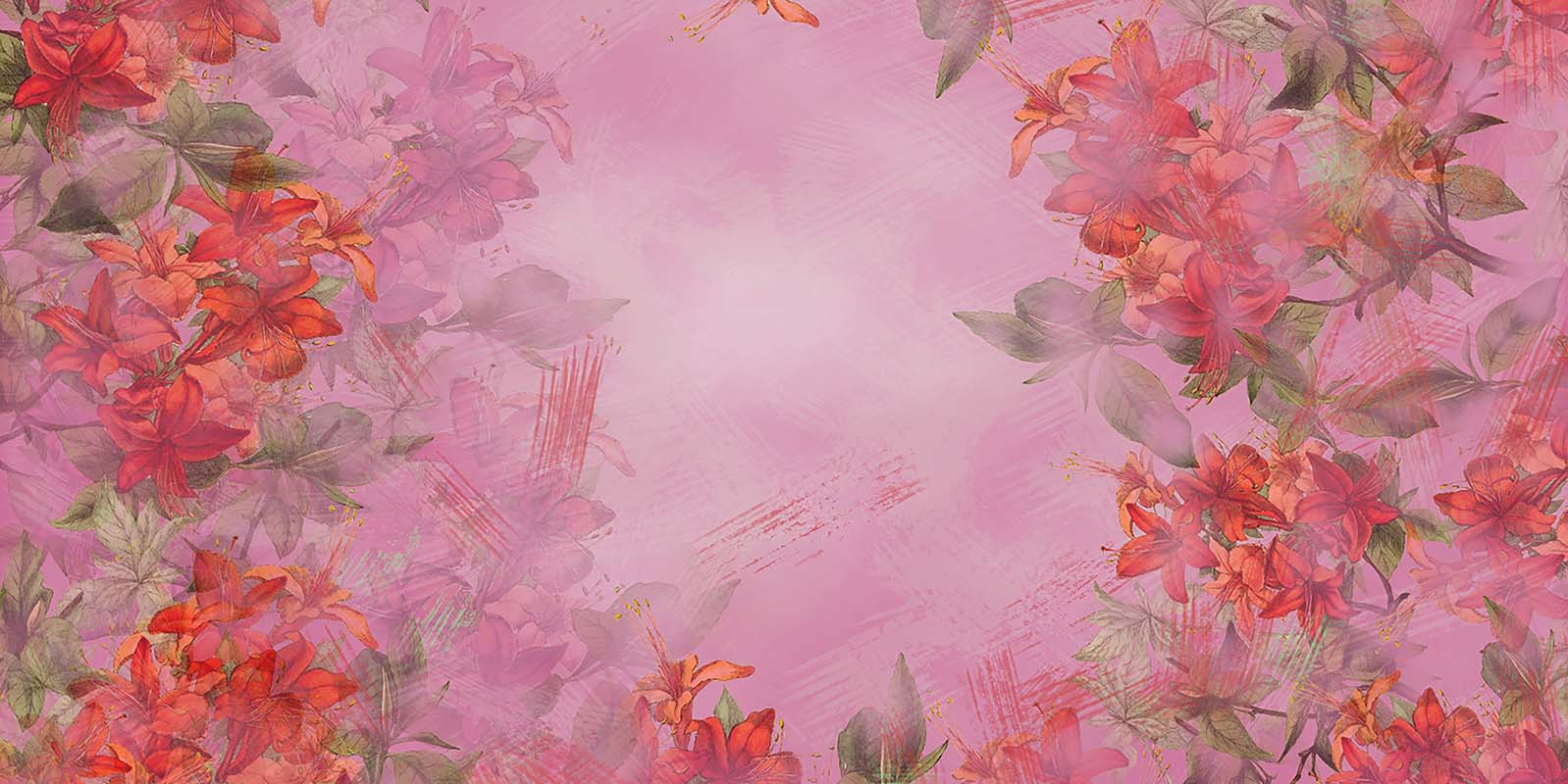 Kate Fine Art Floral Red Backdrop Designed by GQ - Image 5