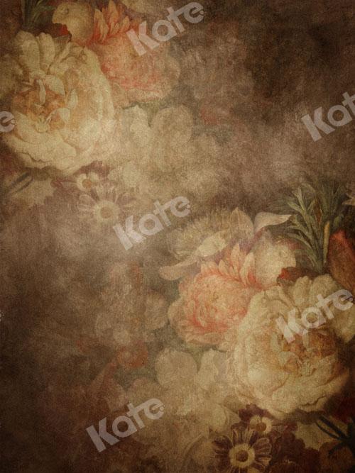 Kate Fine Art Floral Retro Backdrop for Photography - Image 2