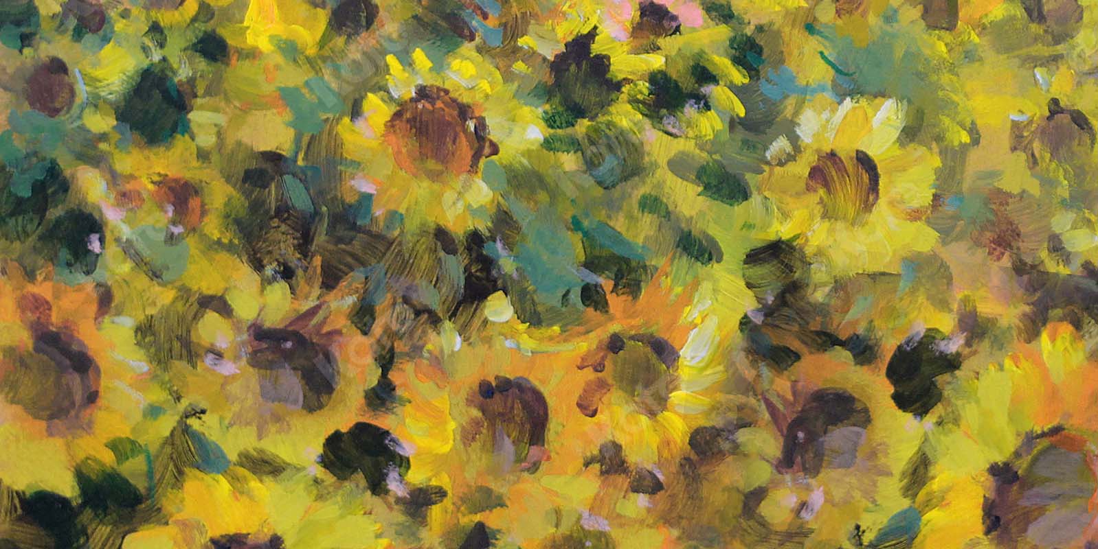 Kate Fine Art Florals Sunflower Field Backdrop Designed by GQ - Image 2
