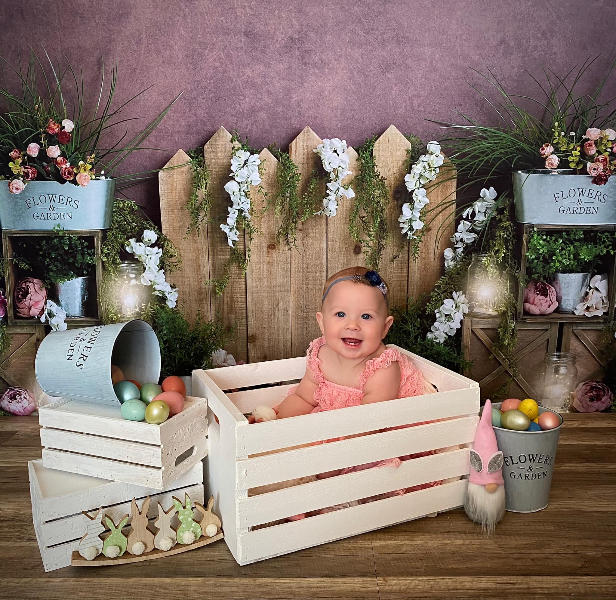 Kate Florals Garden Backdrop Designed by Megan Leigh Photography - Image 10
