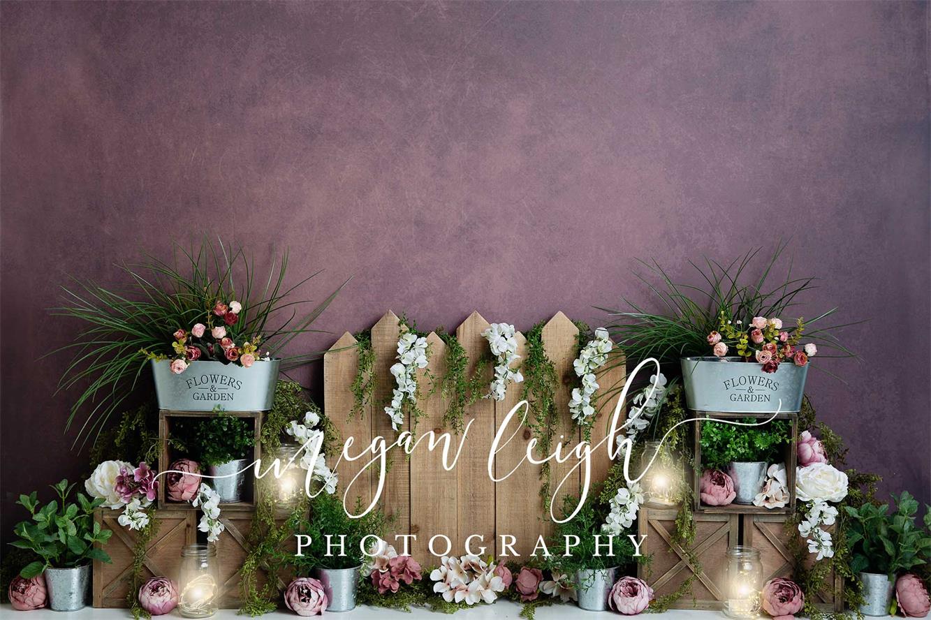 Kate Florals Garden Backdrop Designed by Megan Leigh Photography - Image 6