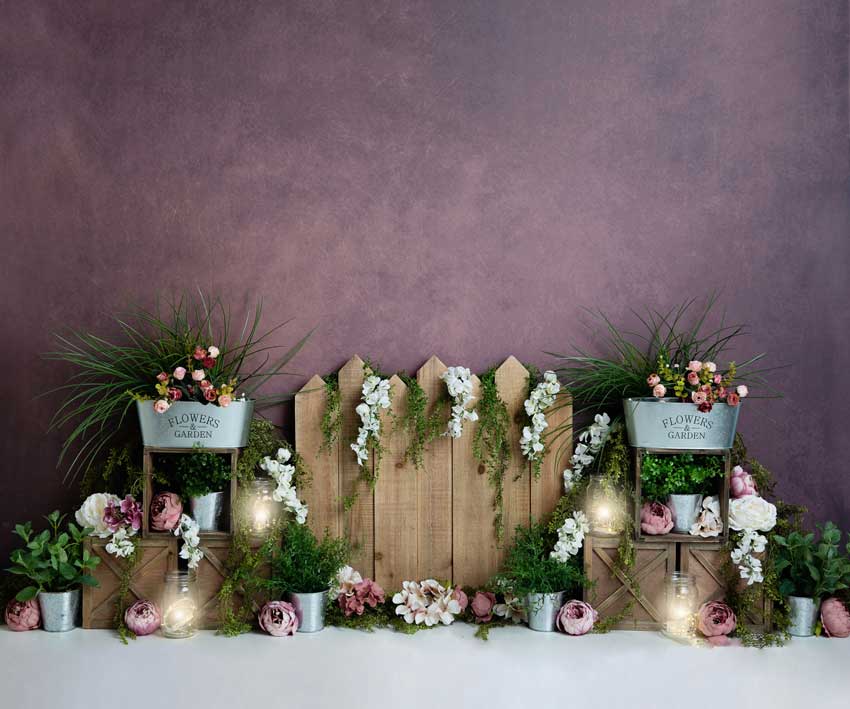 Kate Florals Garden Backdrop Designed by Megan Leigh Photography - Image 8