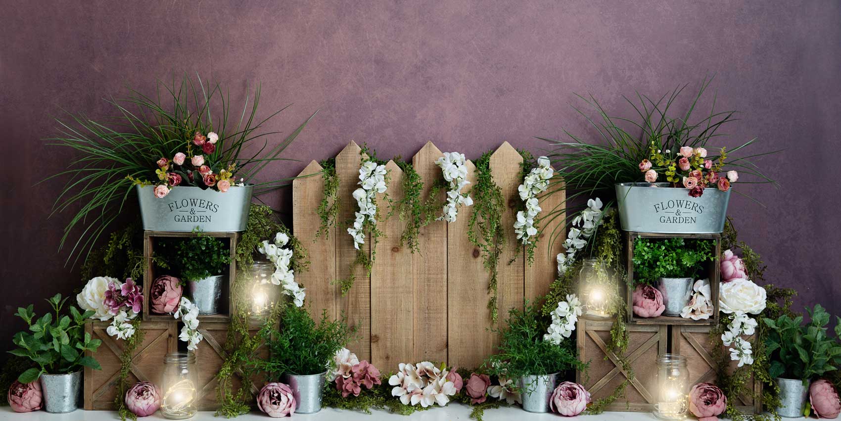 Kate Florals Garden Backdrop Designed by Megan Leigh Photography - Image 9