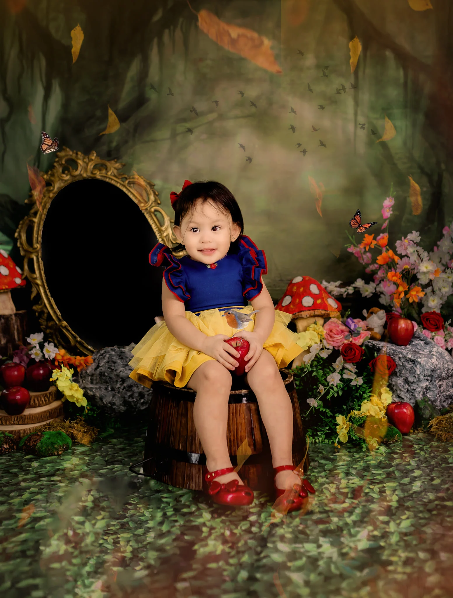 Kate Forest Backdrop Designed by Jia Chan Photography