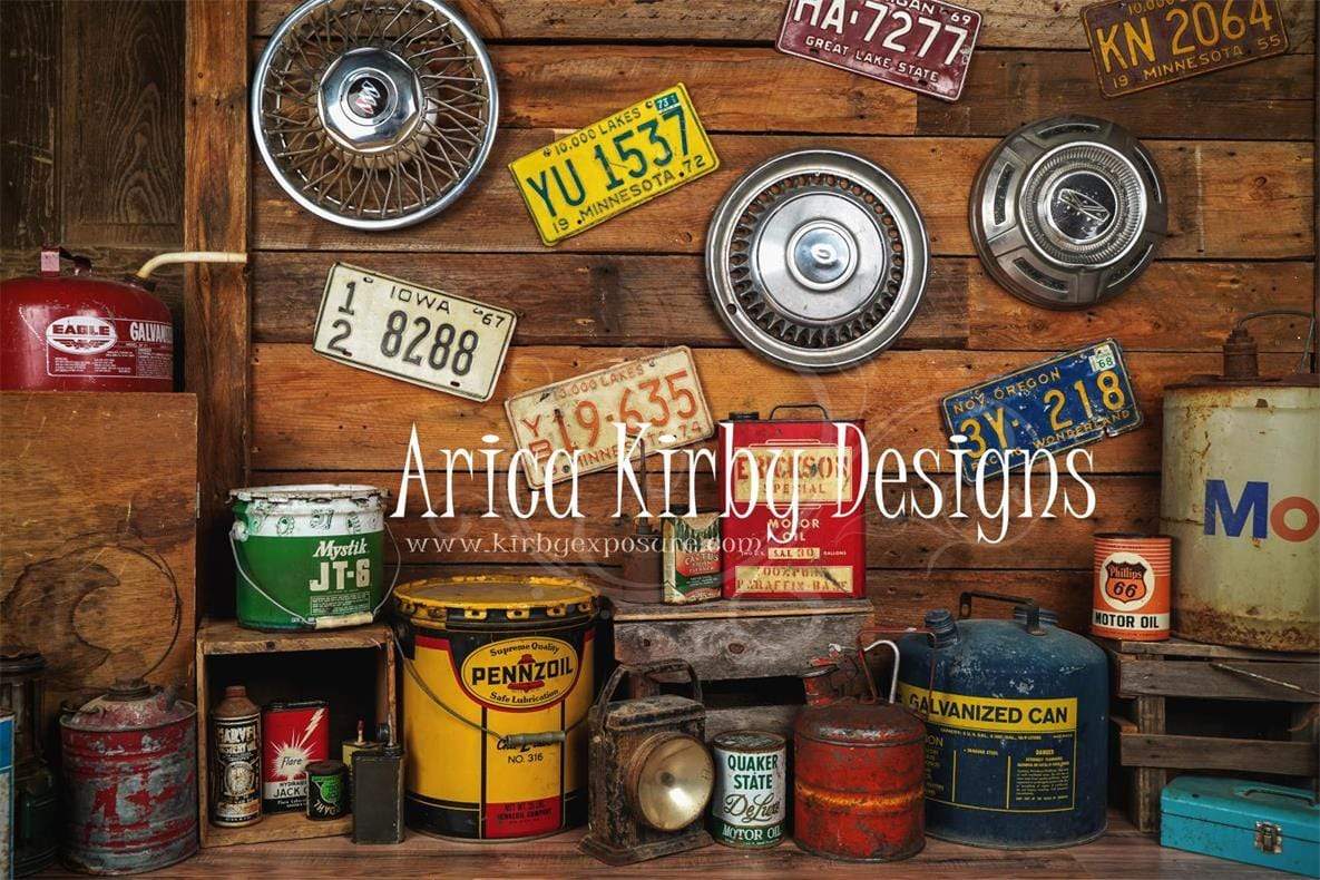 Kate Garage Boys/Father's Day Backdrop Designed by Arica Kirby - Image 2