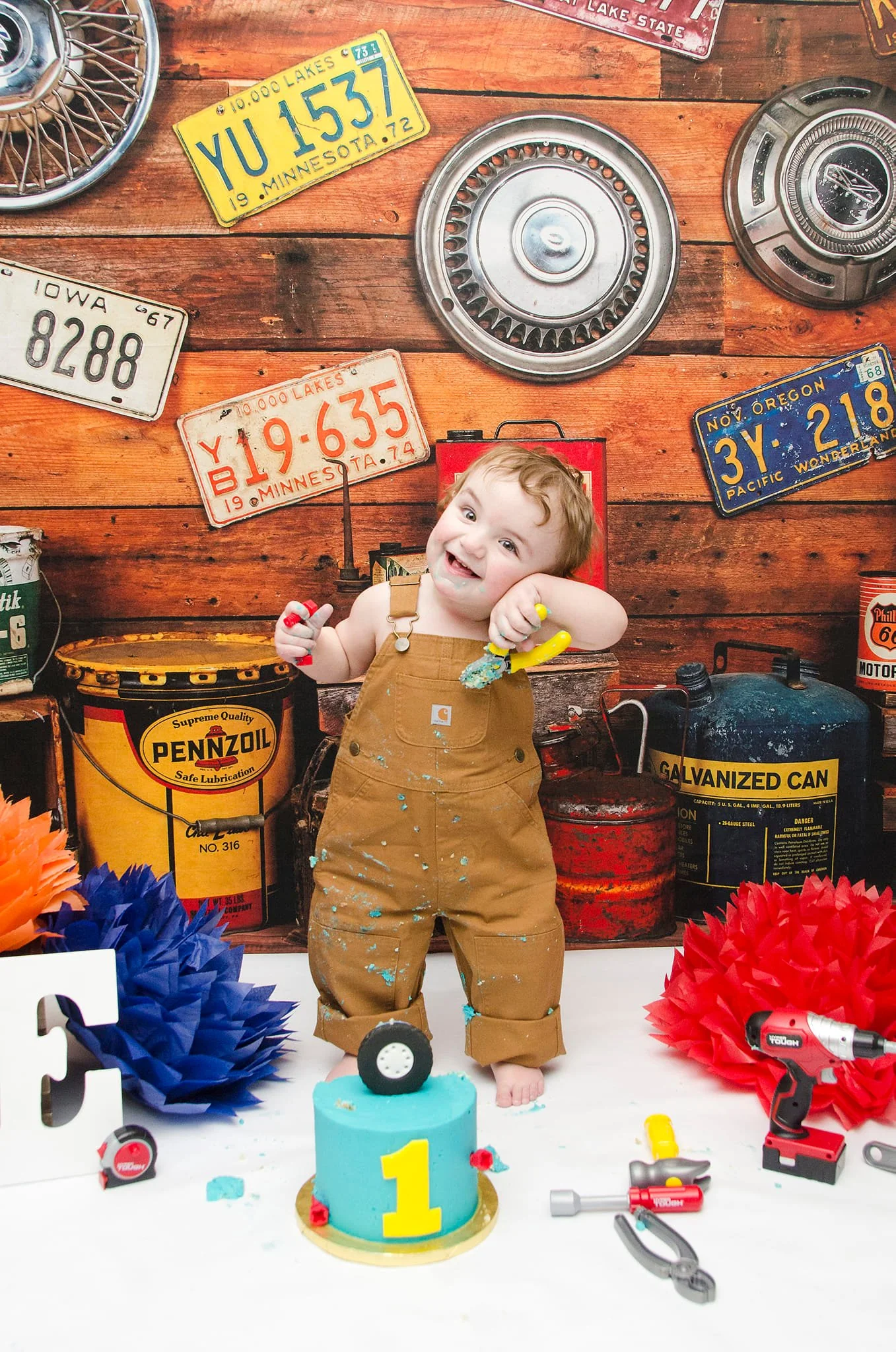 Kate Garage Boys/Father's Day Backdrop Designed by Arica Kirby - Image 6