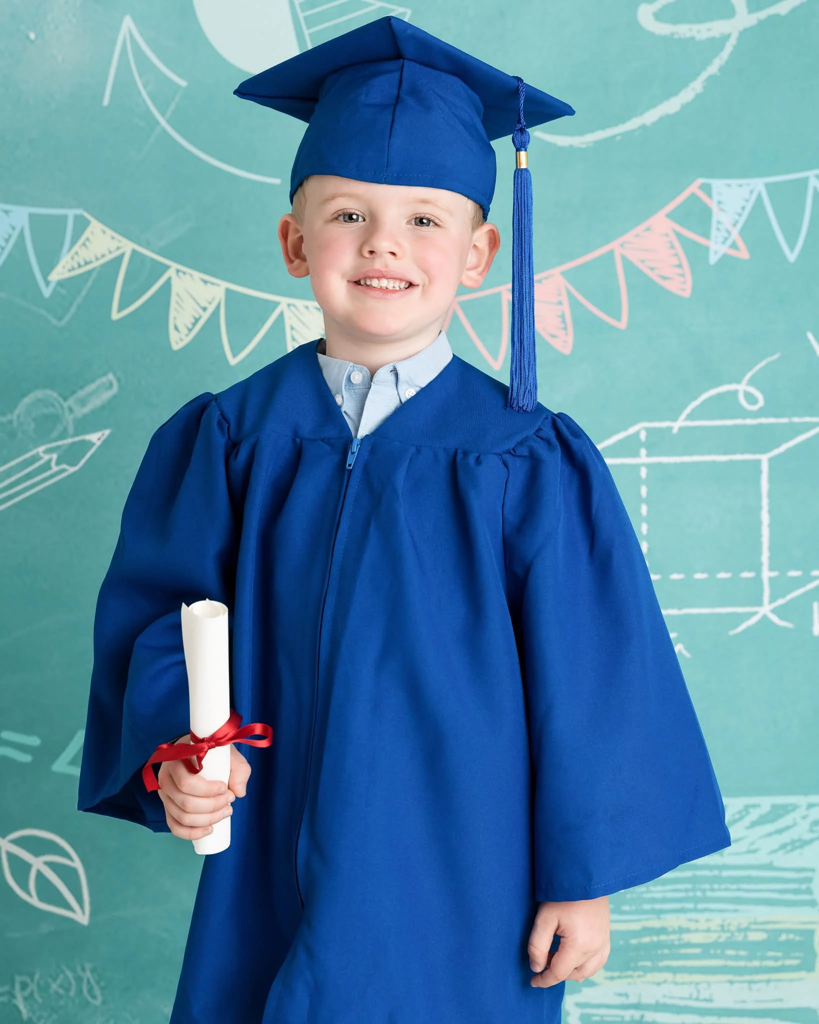 Kate Back to School Backdrop Green Blackboard Designed by Chain Photography - Image 4