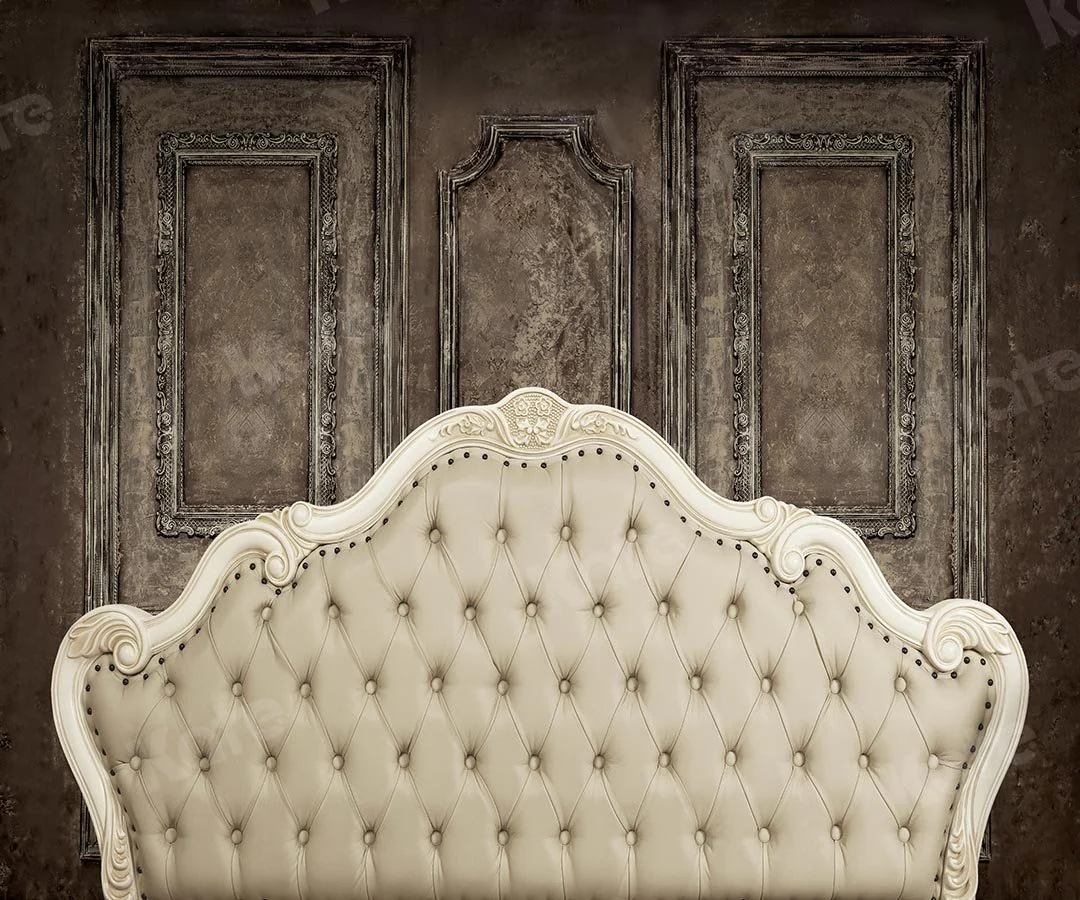 Kate Headboard Bedroom Beige Retro Wall Boudoir Backdrop for photography - Image 7