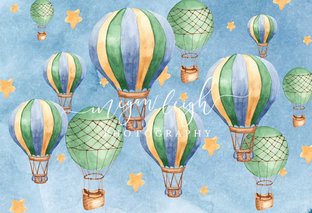 Kate Hot Air Balloons Backdrop Designed by Megan Leigh Photography - Image 2