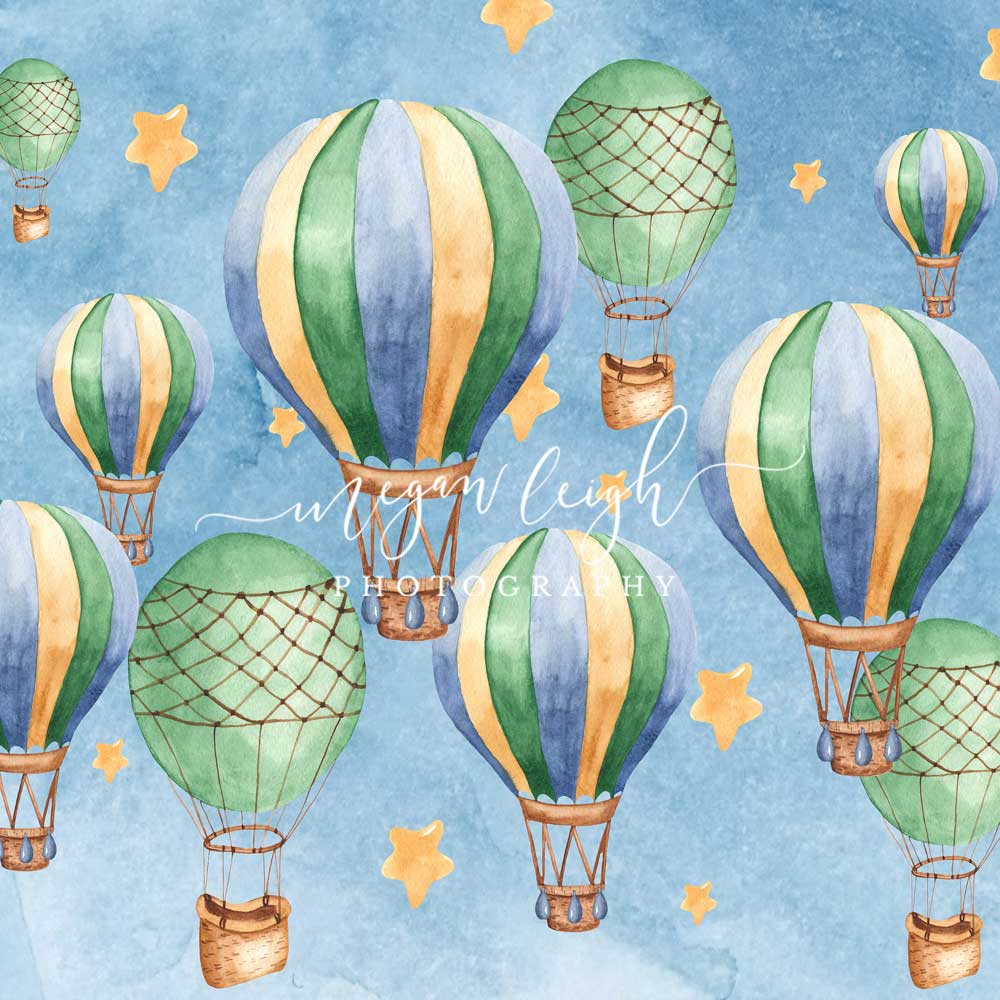 Kate Hot Air Balloons Backdrop Designed by Megan Leigh Photography - Image 3