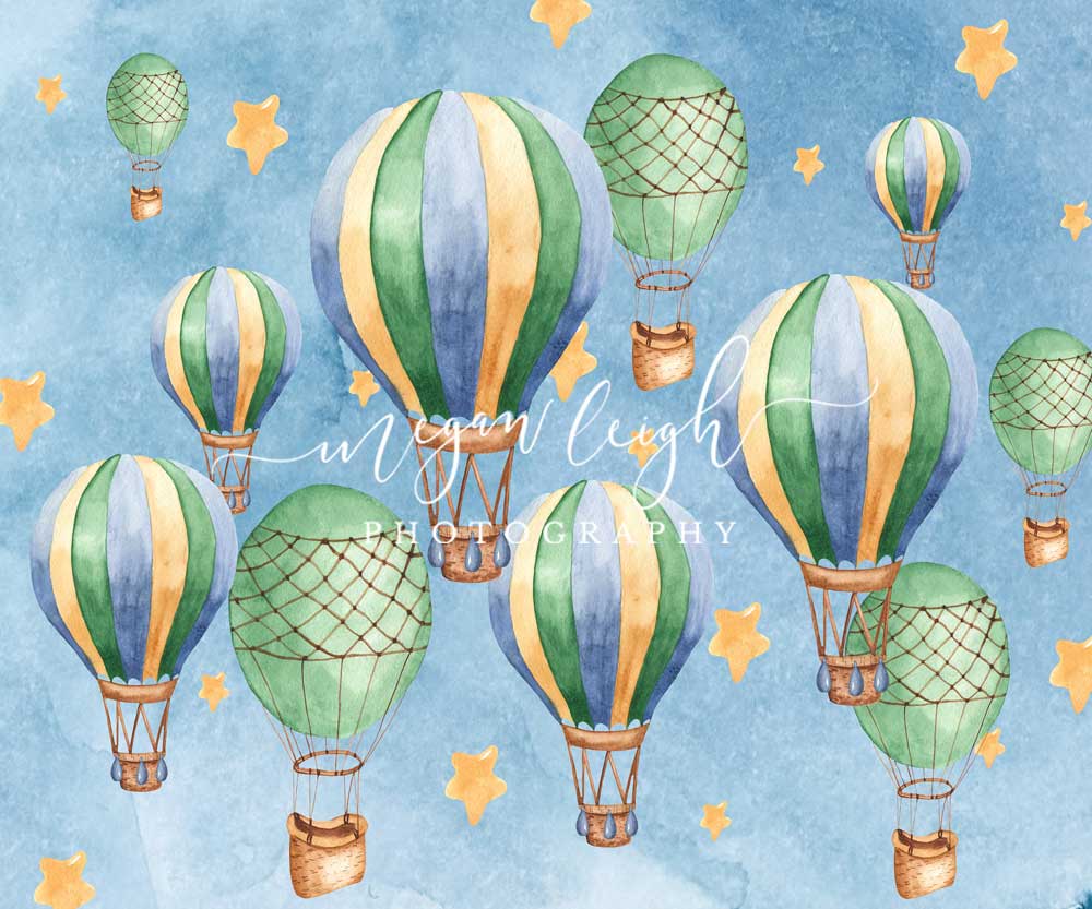 Kate Hot Air Balloons Backdrop Designed by Megan Leigh Photography - Image 4