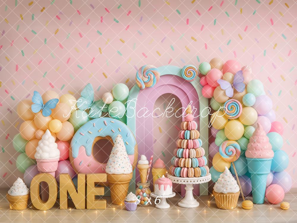 Kate 1st Birthday Candyland Balloon Backdrop Designed by Ashley Paul - Image 3