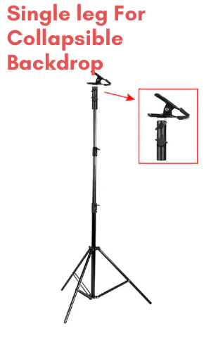 Kate 3x2.8m Frame Kit both for Fabric Backdrop and Double-side Pop-up backdrop( including 4 fish mouth clips + 4 stretch clips + E vigorous clip) - Image 6