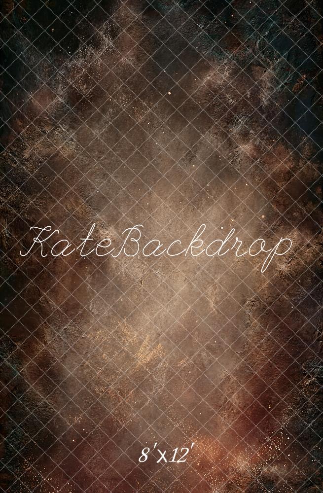 Kate Abstract Brown Texture Fleece Backdrop Designed by GQ - Image 4