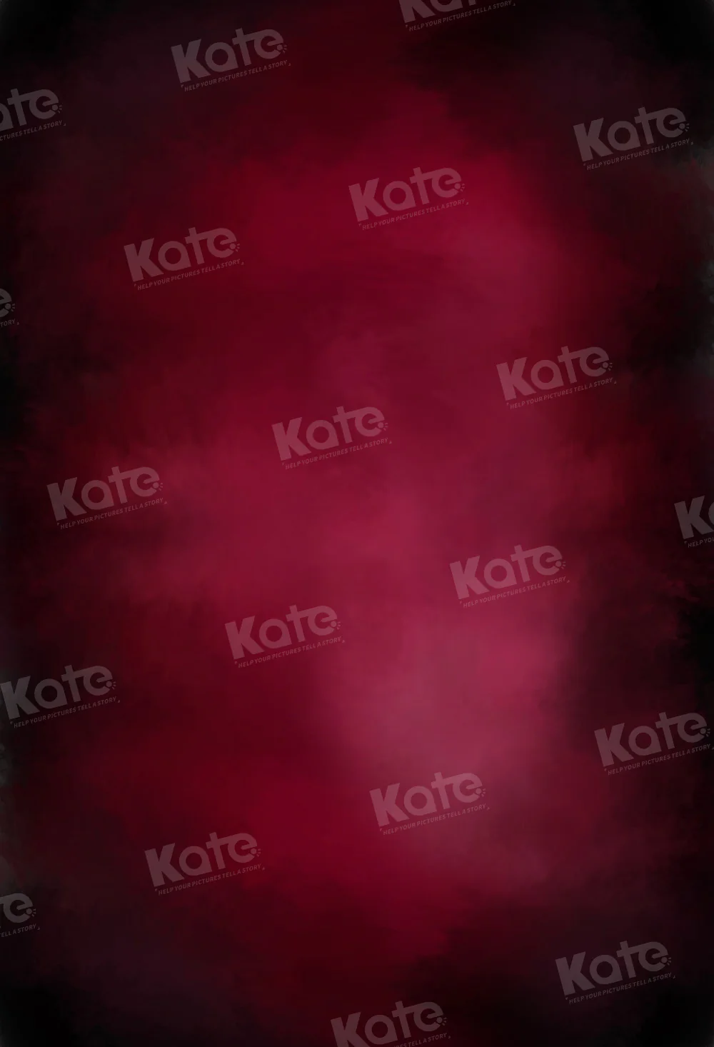 Kate Abstract Dark Rose Red Backdrop for Photography - Image 2