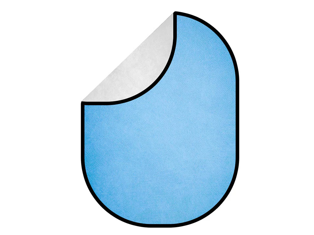 Kate Abstract Light Blue/Gray mix a little Green Collapsible Backdrop Photography 5X6.5ft(1.5x2m) - Image 2